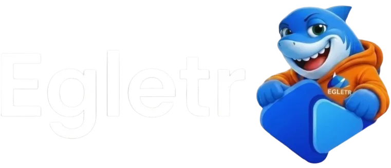 Egletr Shark Mascot
