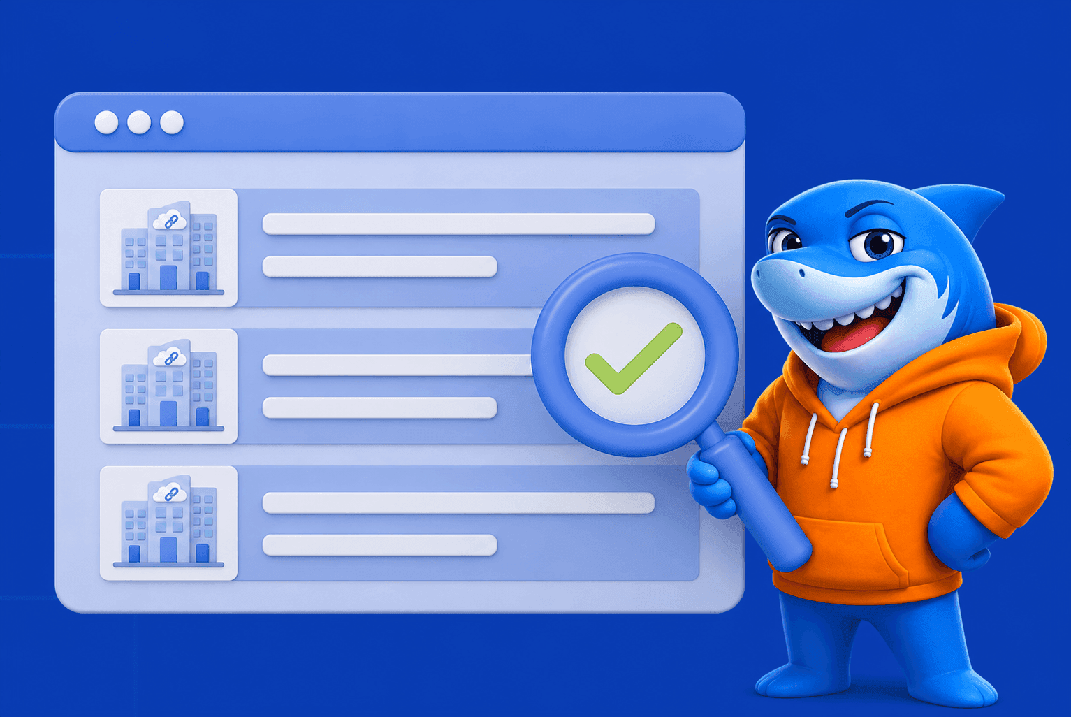 How to hire a link building agency step by step SEO guide illustration